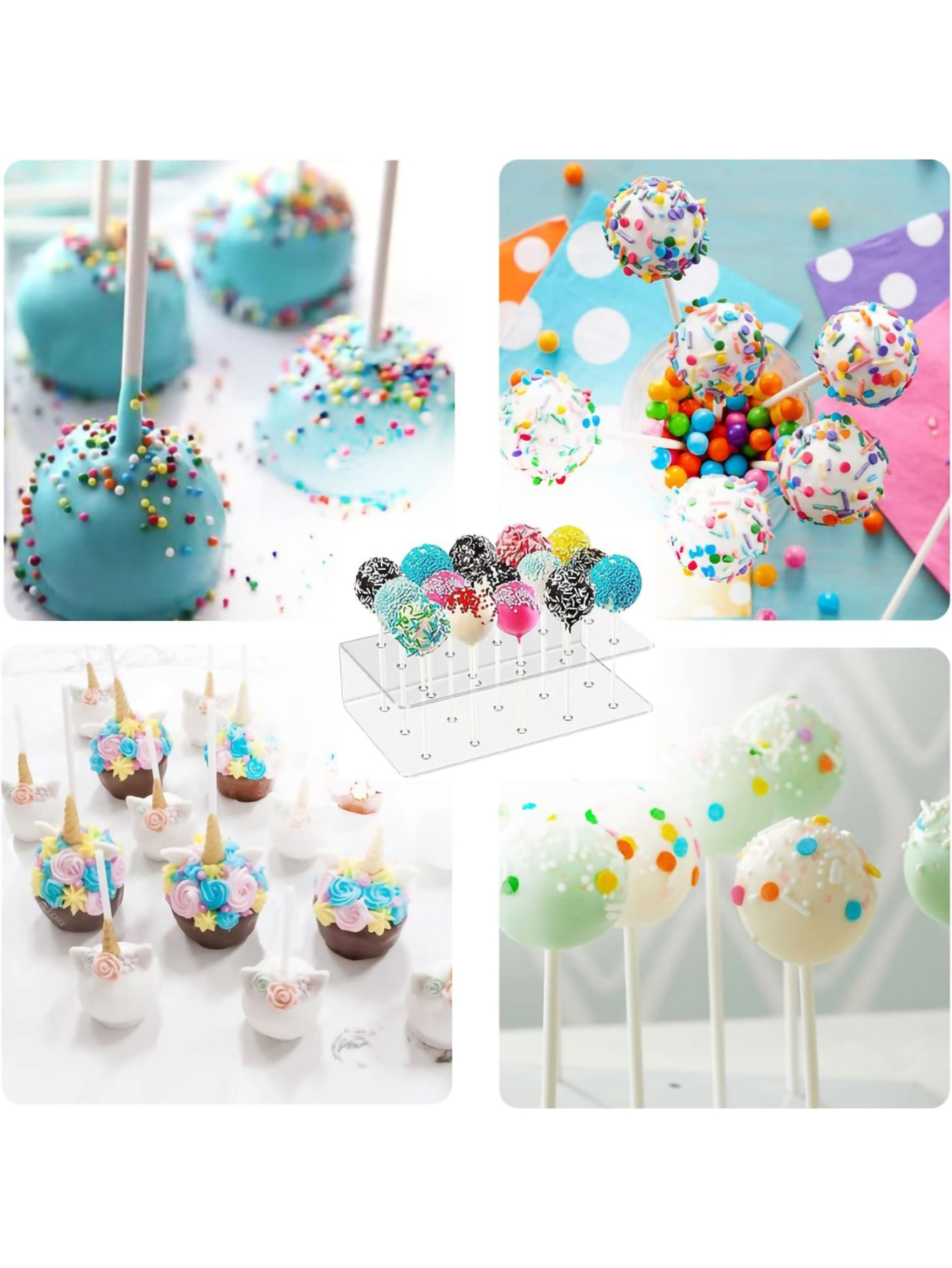 1PC 15 Hole Cake Pop Stand Can – Pop Display Shelf recenzja i cena