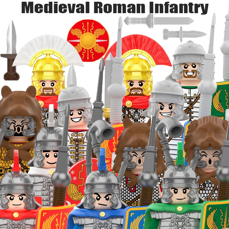 MOC Medieval Military Roman In – Lego Minifigure Holder recenzja i cena