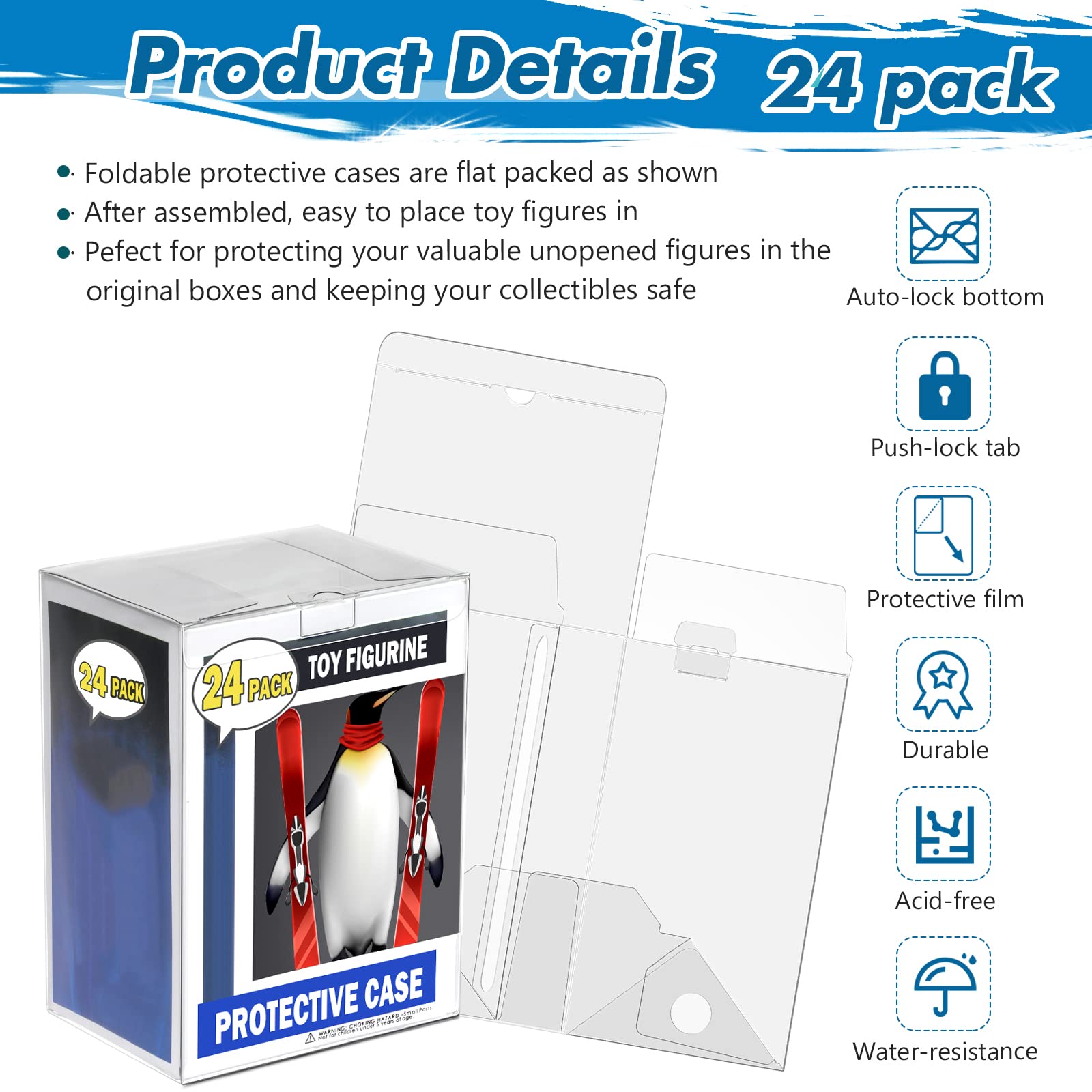 Premium Clear Heavy Duty 0.35/ – Funko Pop Protector recenzja i cena