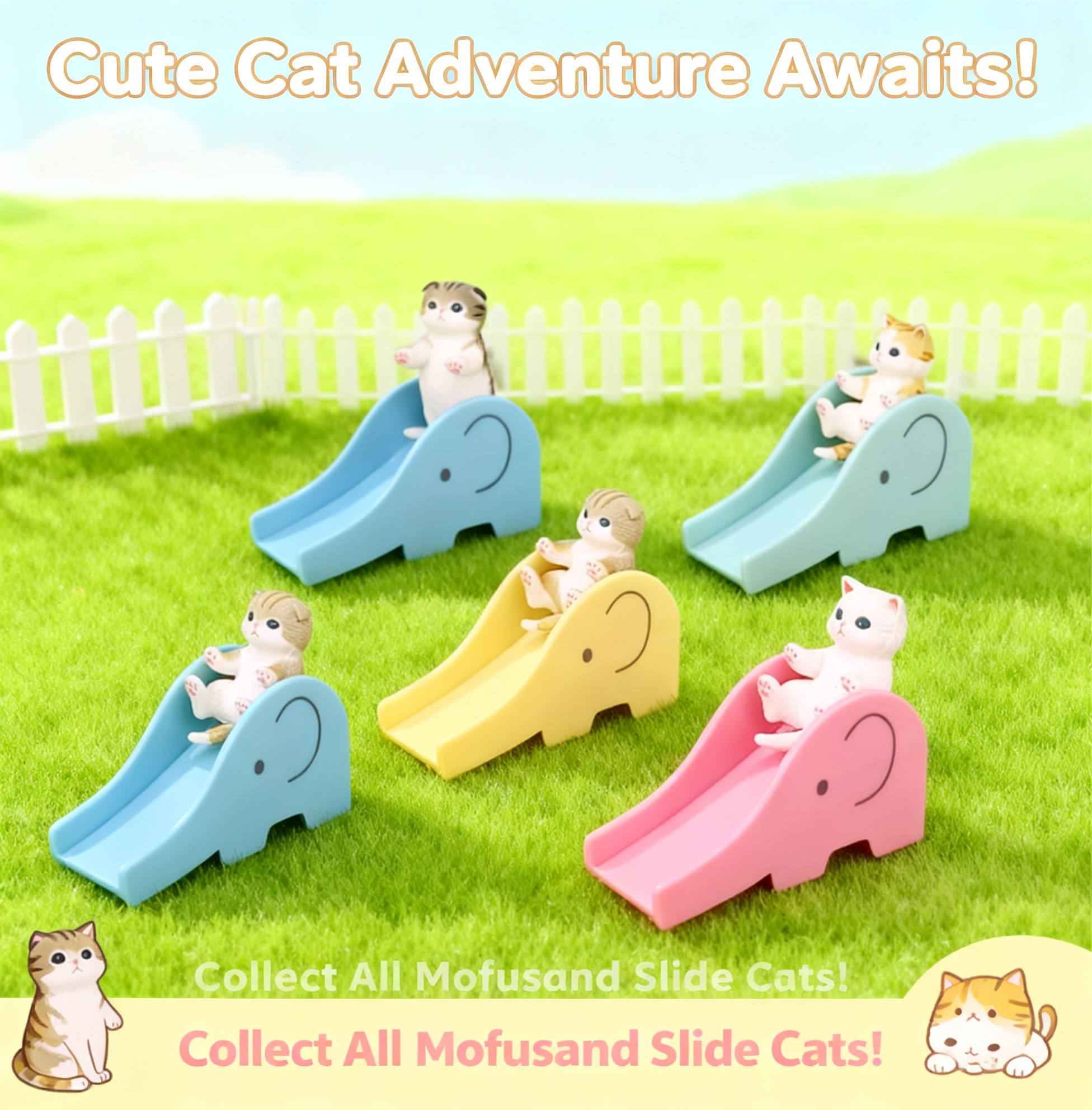 Mofusand Shark Cat Slide Blind – Mystery Box Blind Bag recenzja i cena