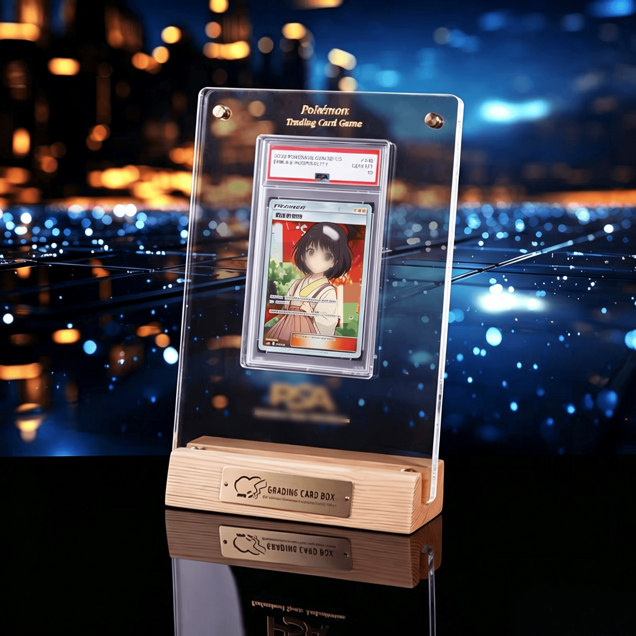 Pokemon PTCG & Yu-Gi-Oh Card D – Graded Card Display recenzja i cena