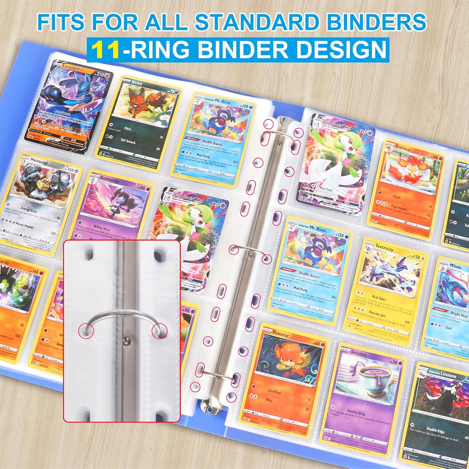 540 Pockets Double-Sided Tradi – Pokemon Binder Card recenzja i cena