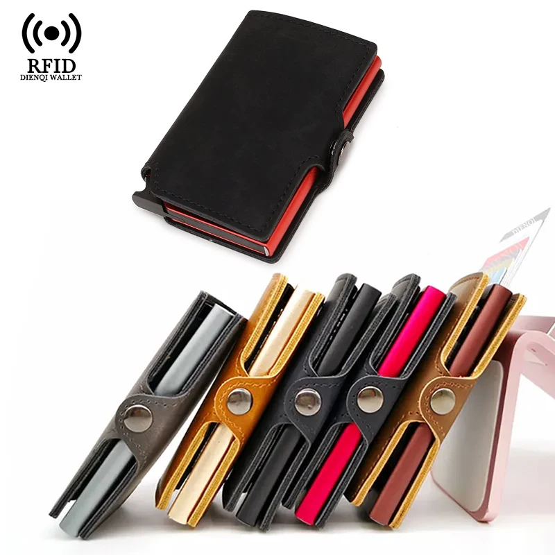 Slim Business Card Holder Men  – Card Top Loader recenzja i cena