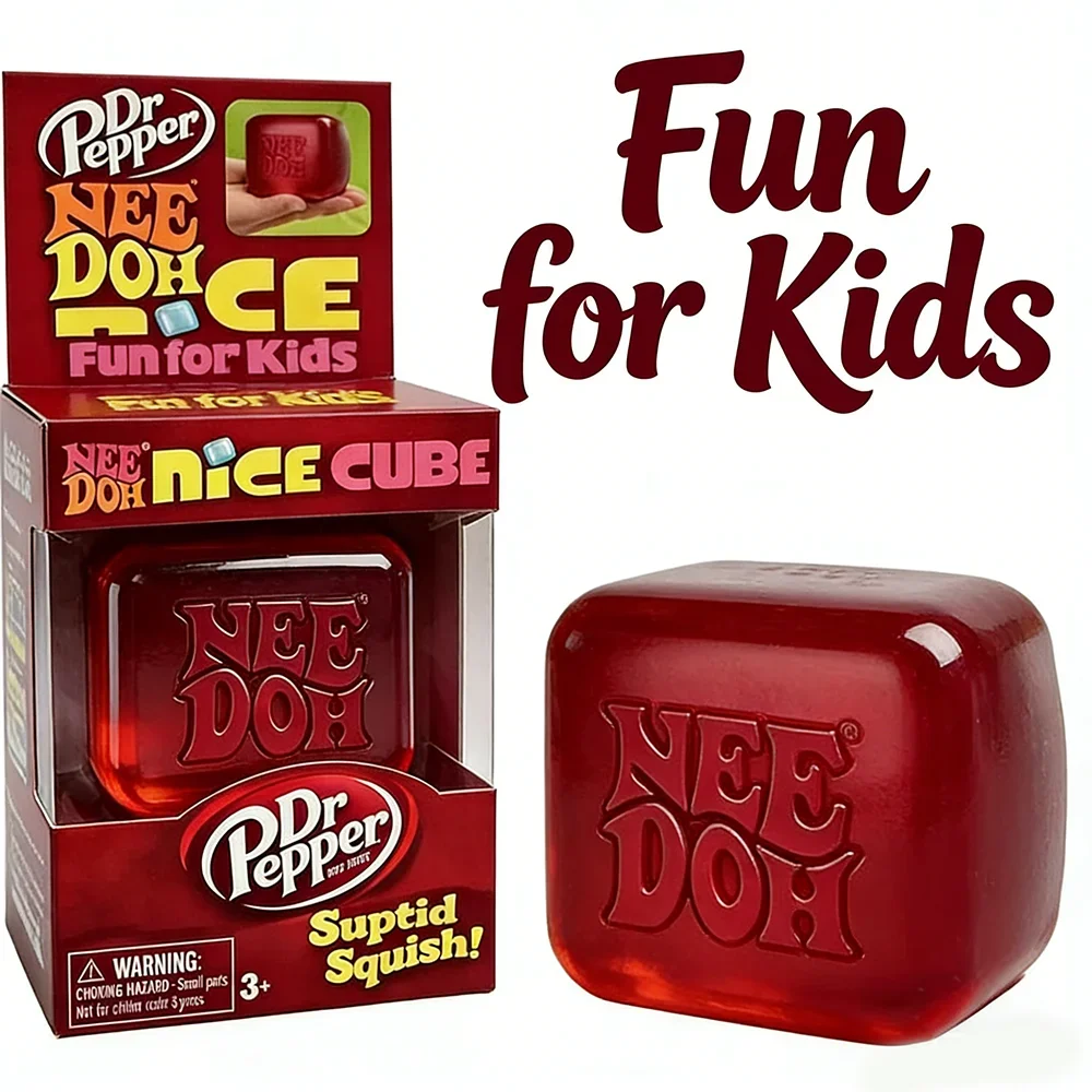 Dr Pepper x NeeDoh Nice Cube S – Fidget Cube Original recenzja i cena