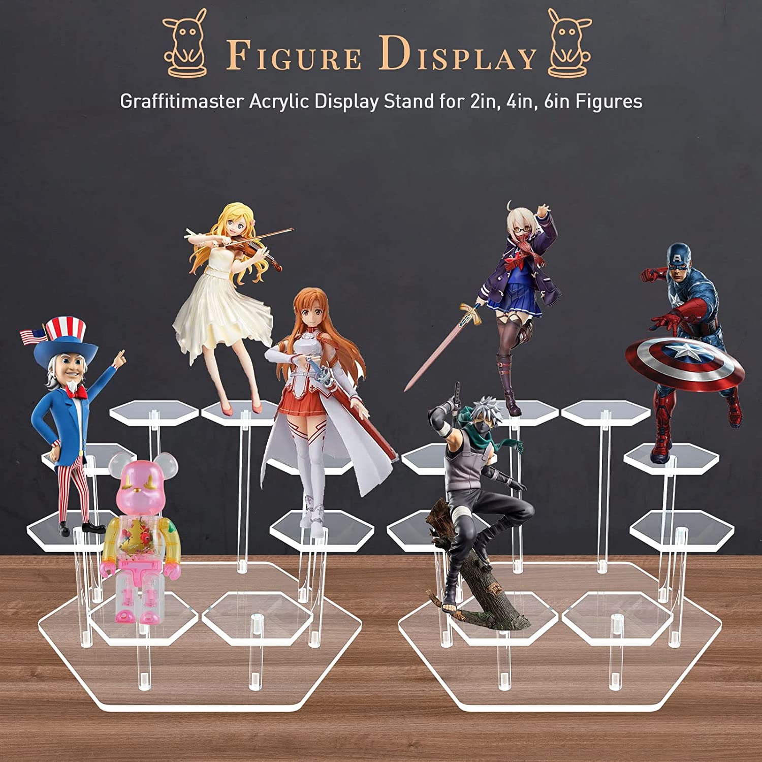 8/9 Tier Acrylic Display Stand – Pop Display Shelf recenzja i cena