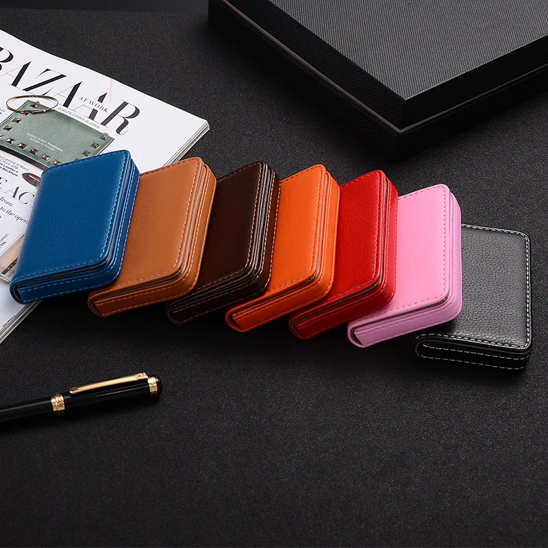 2026 PU Leather Business Card  – Card Top Loader recenzja i cena