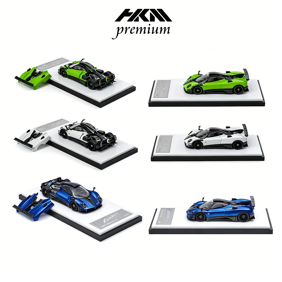 HKM Premium 1:64 Pagani Zonda  – Die Cast Car 1 64 recenzja i cena