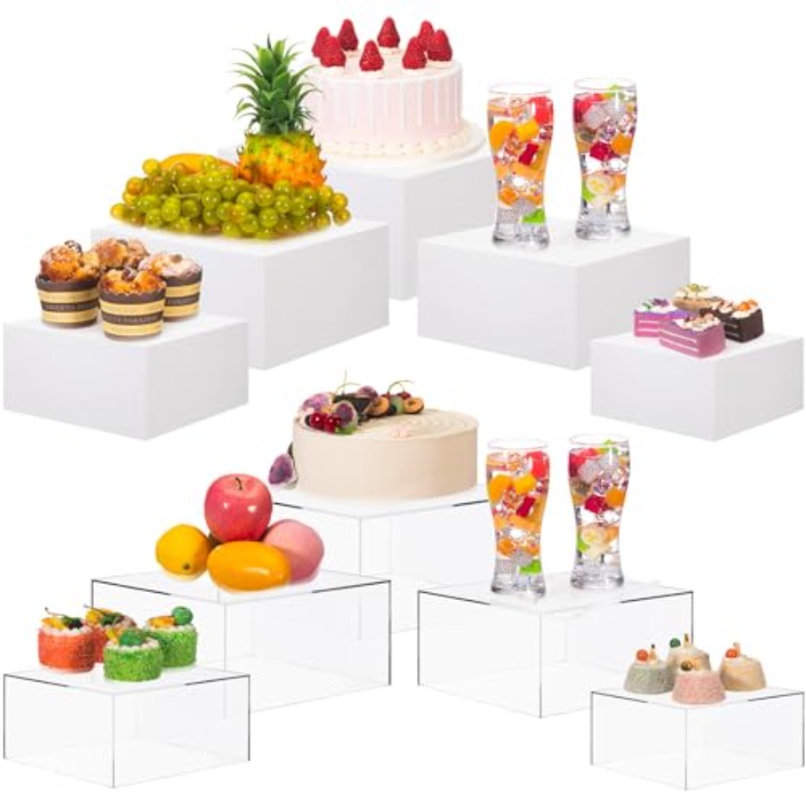 Buffet Risers Set of 10 Acryli – Display Risers Set recenzja i cena