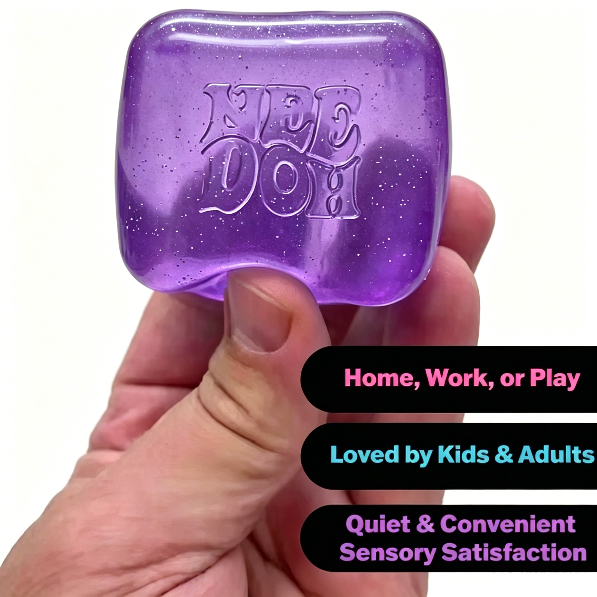 Schylling Nee Doh Glitter Cube – Fidget Cube Original recenzja i cena