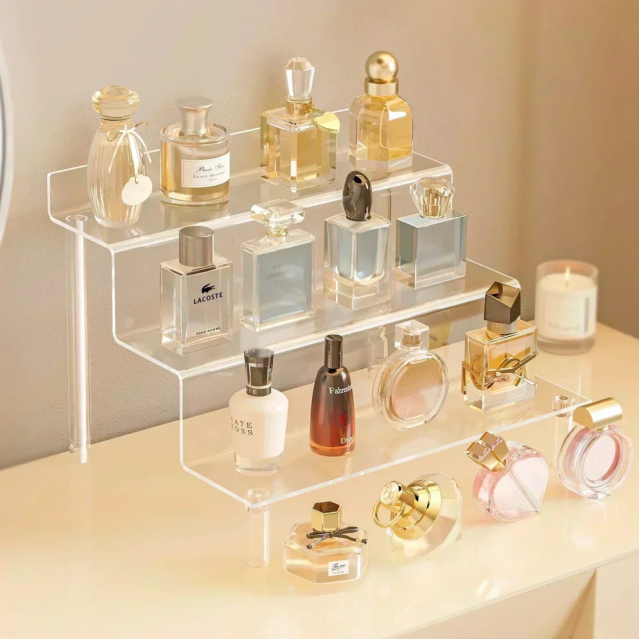 1-4 Tier Acrylic Display Stand – Pop Display Shelf recenzja i cena