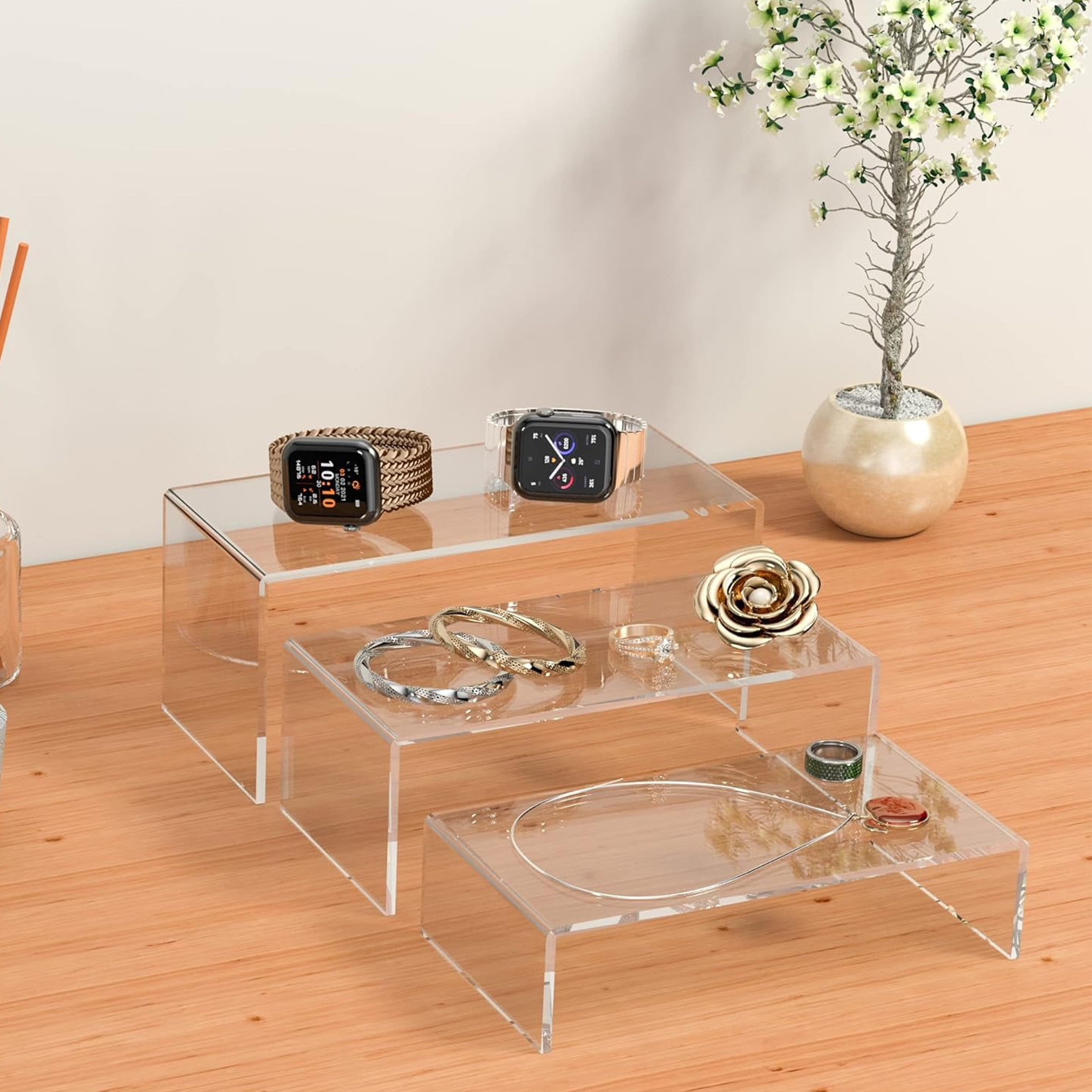 3 pieces of acrylic display sh – Pop Display Shelf recenzja i cena