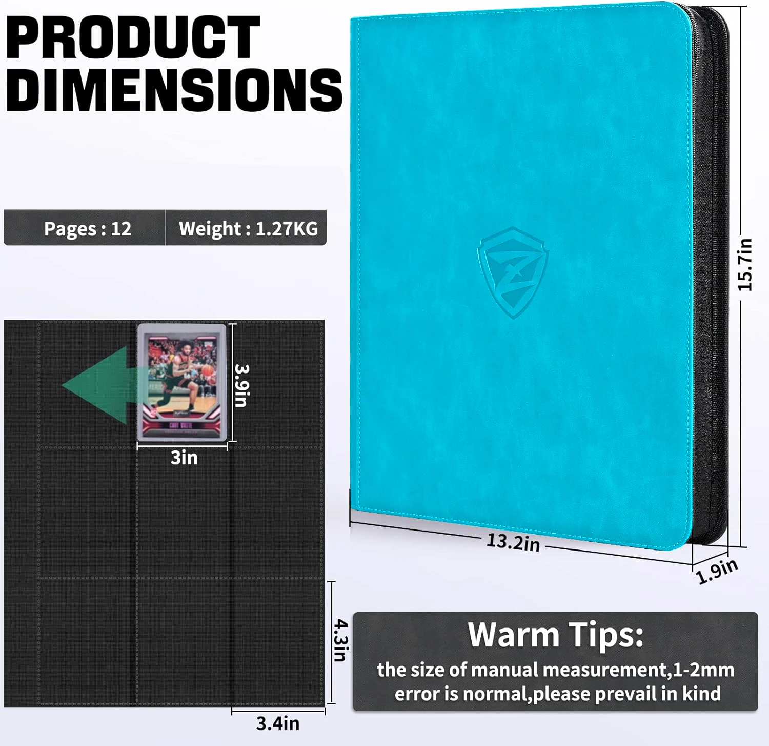 Card Binder, 9-Pocket Trading  – Trading Card Binder recenzja i cena