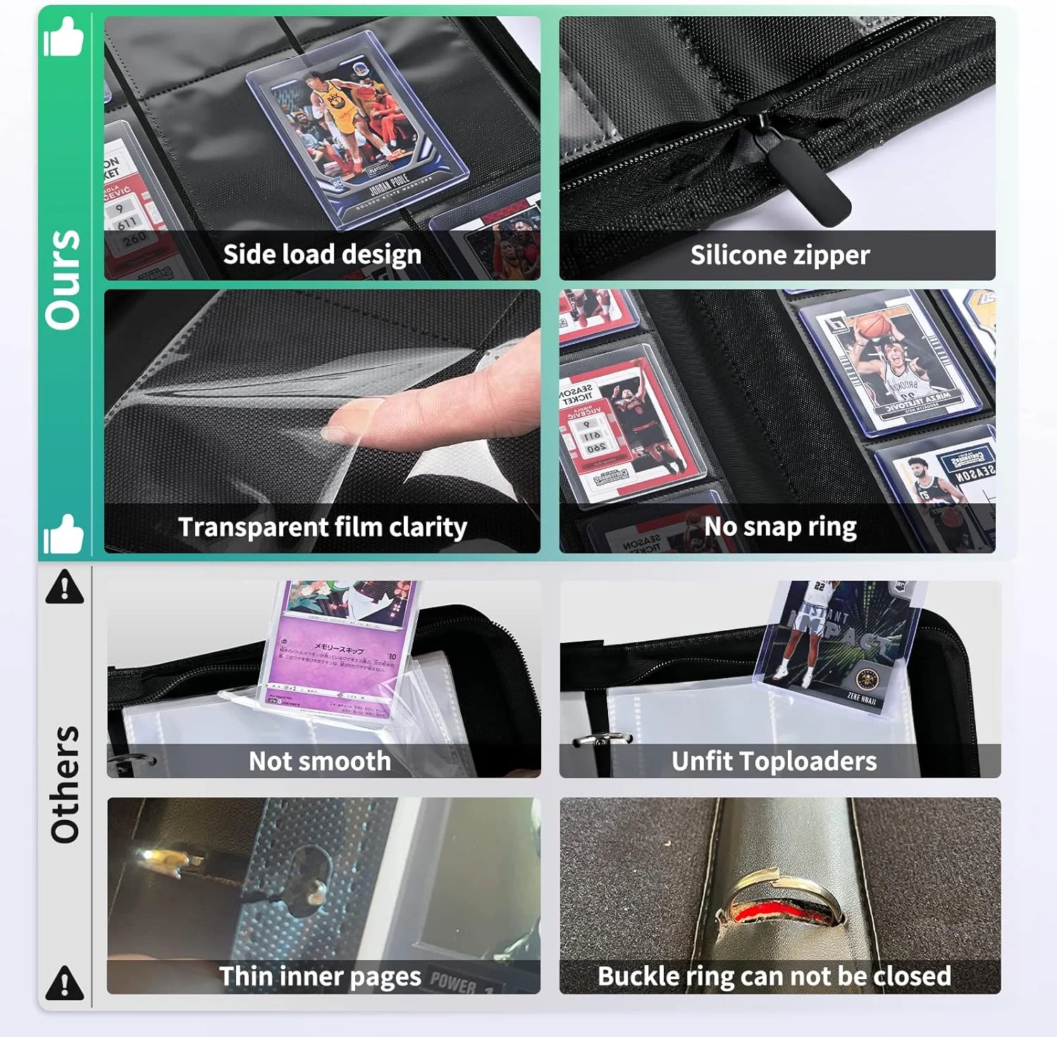 Card Binder, 9-Pocket Trading  – Trading Card Binder recenzja i cena