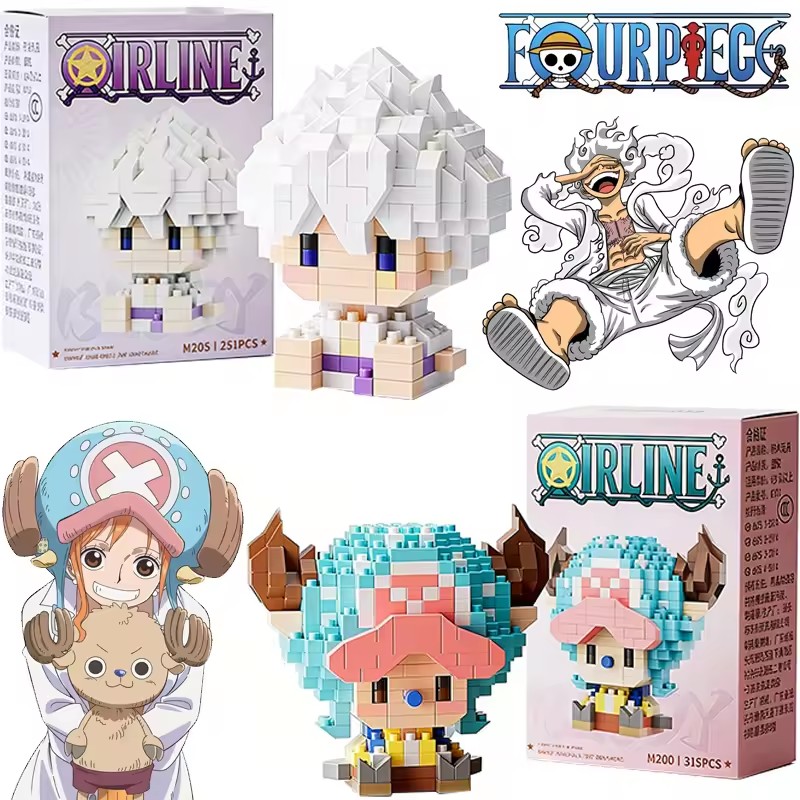 One Piece Anime Sun God Nika L – Building Block Mini recenzja i cena