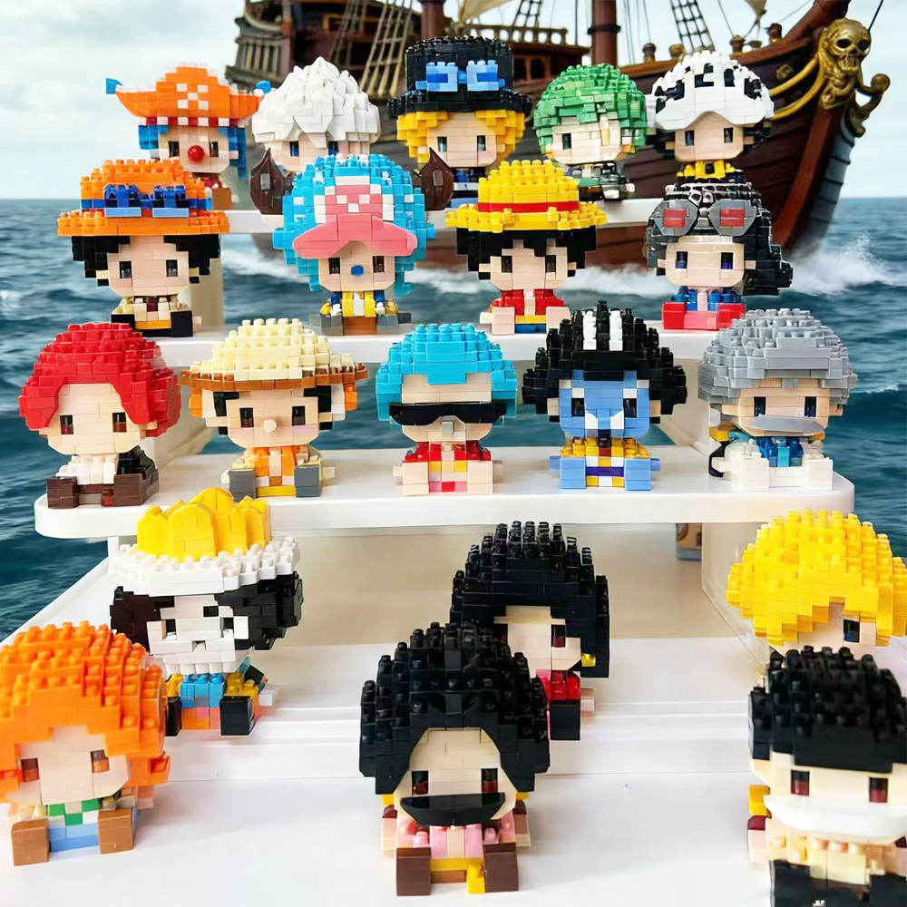 One Piece Anime Sun God Nika L – Building Block Mini recenzja i cena