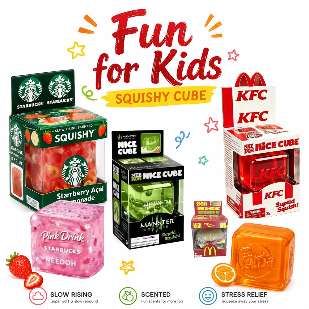 Needoh Nice Cube Sensory Stres – Fidget Cube Original recenzja i cena