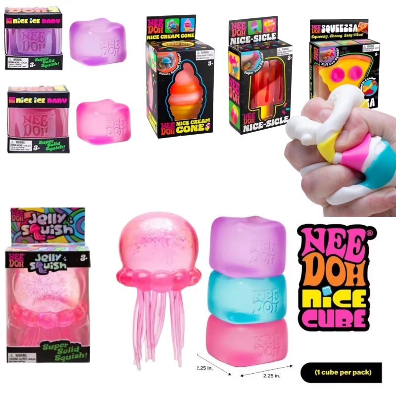 Nee Doh Jellyfish & Cube Squis – Fidget Cube Original recenzja i cena