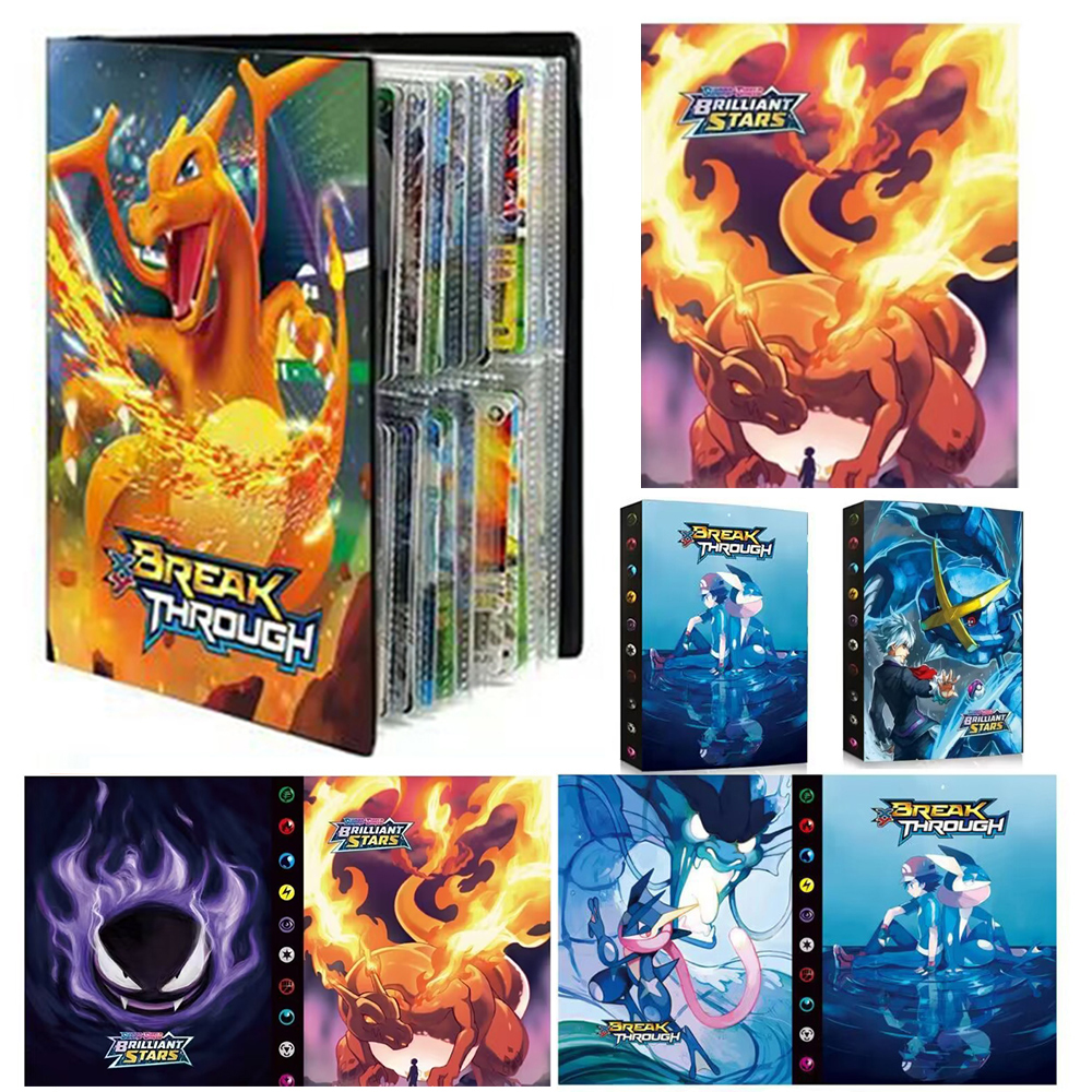 HOT 240PCS Pok é mon Cards Alb – Pokemon Binder Card recenzja i cena
