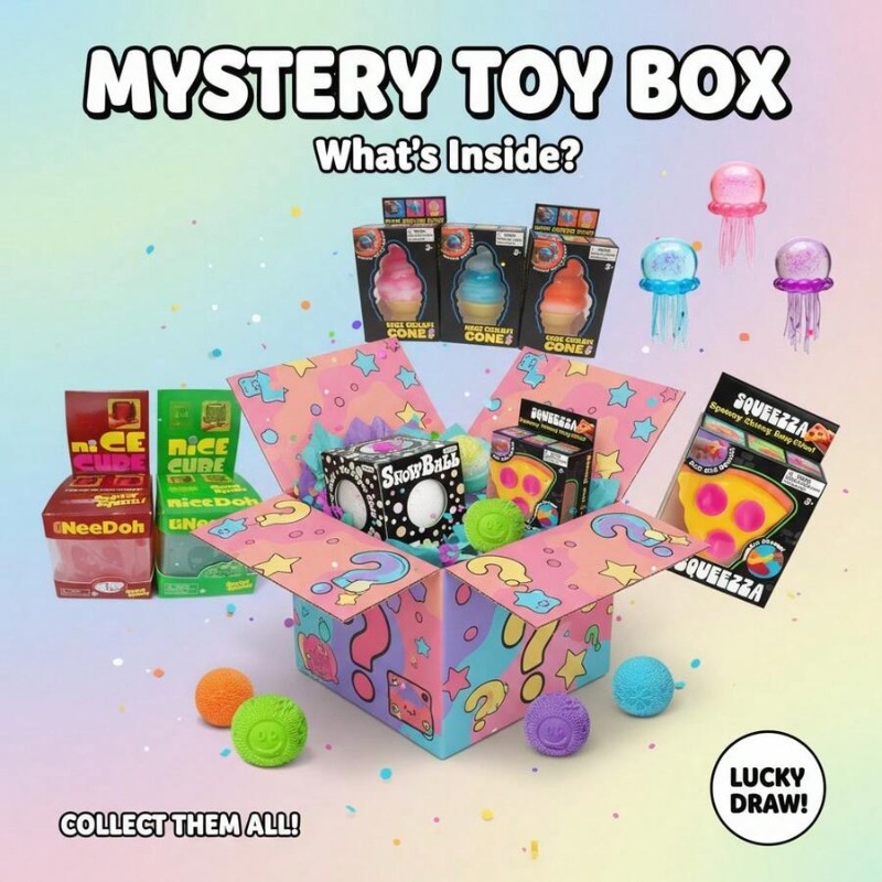 Cute Food & Ocean Squishy Blin – Mystery Box Blind Bag recenzja i cena