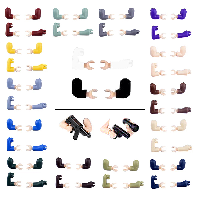 WW2 Military Figures Arms Hand – Lego Minifigure Holder recenzja i cena