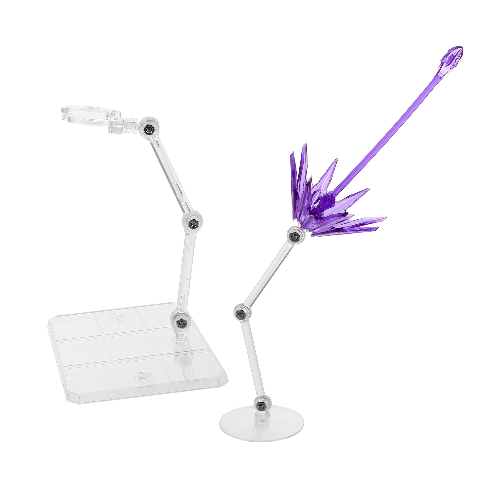2Pcs Effect Parts Clear Plasti – Action Figure Stand recenzja i cena