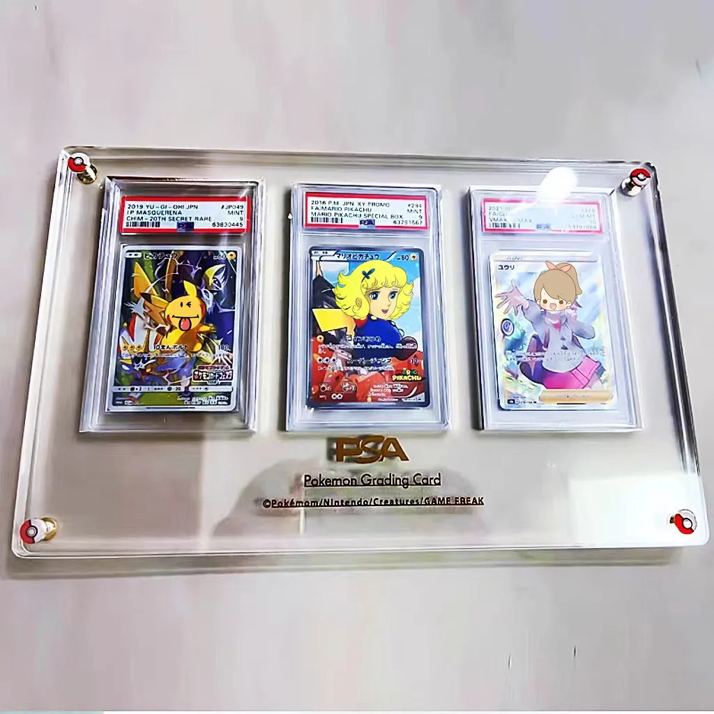 PTCG Pokemon Yu-Gi-Oh Rating G – Graded Card Display recenzja i cena