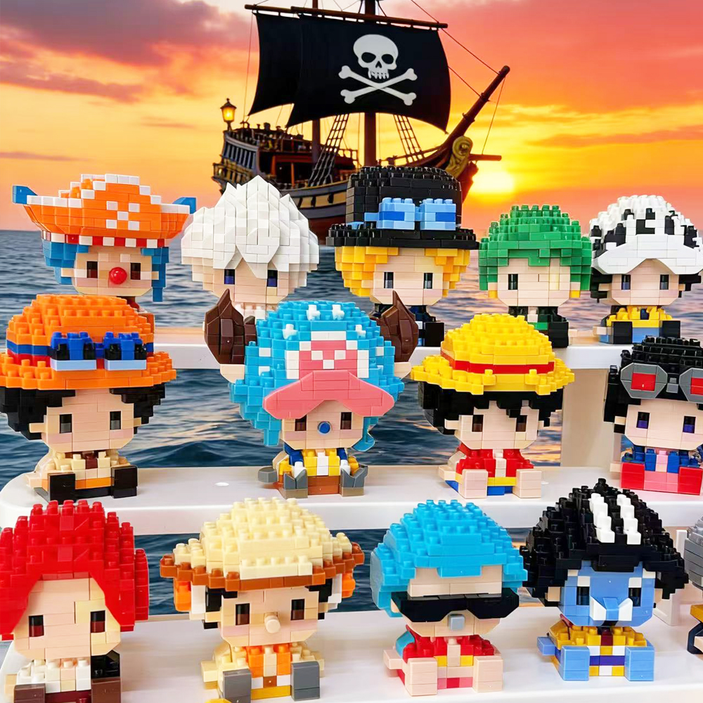 ONE PIECE Sun God Nika Luffy M – Building Block Mini recenzja i cena