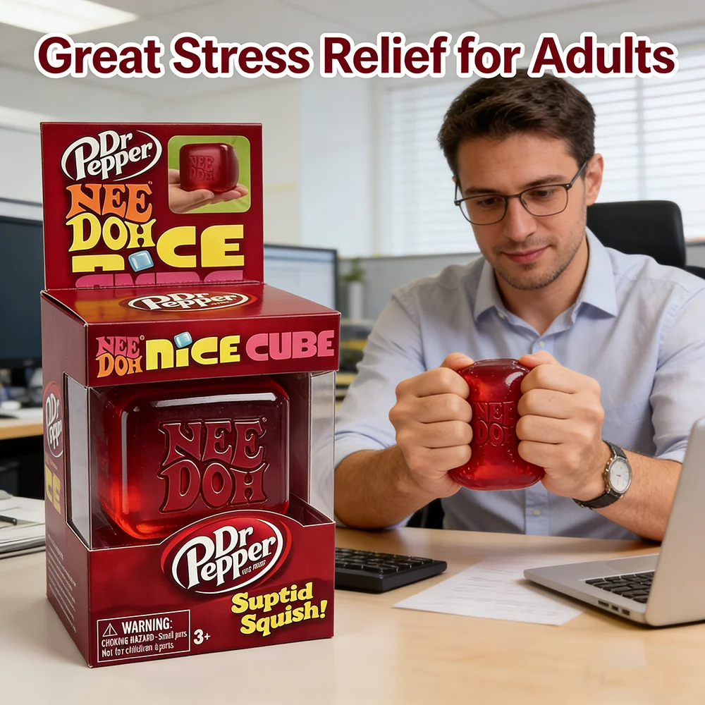 =* Dr Pepper x NeeDoh Nice Cub – Fidget Cube Original recenzja i cena