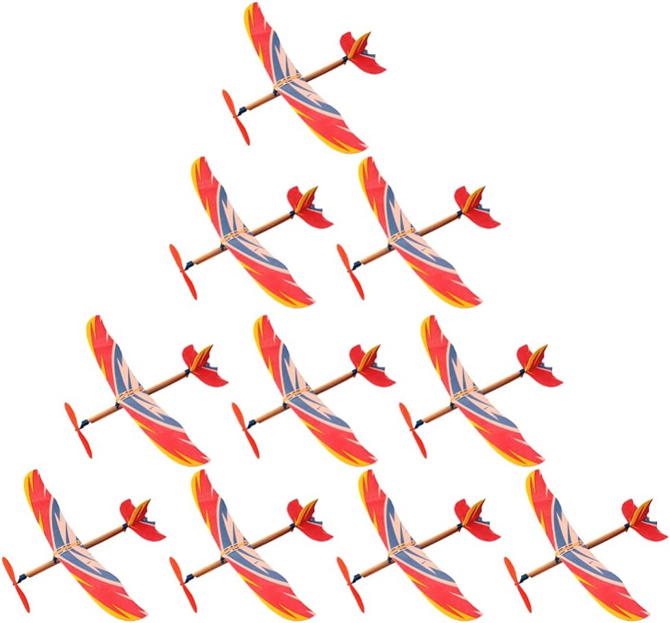 5/10Pcs Rubber Band Powered Ai – Model Airplane Plastic recenzja i cena