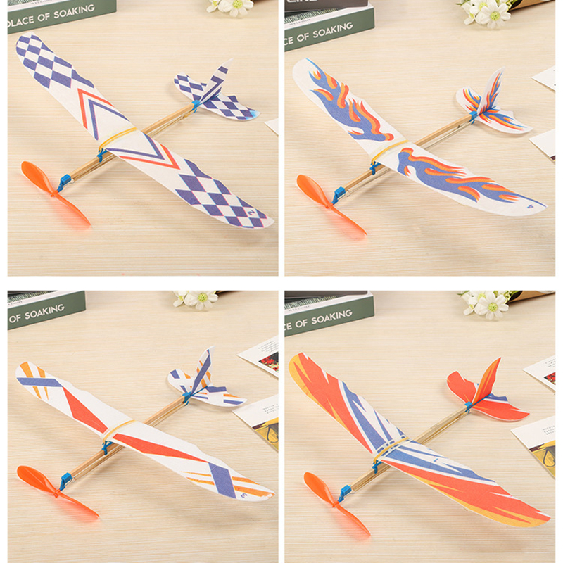 5/10Pcs Rubber Band Powered Ai – Model Airplane Plastic recenzja i cena