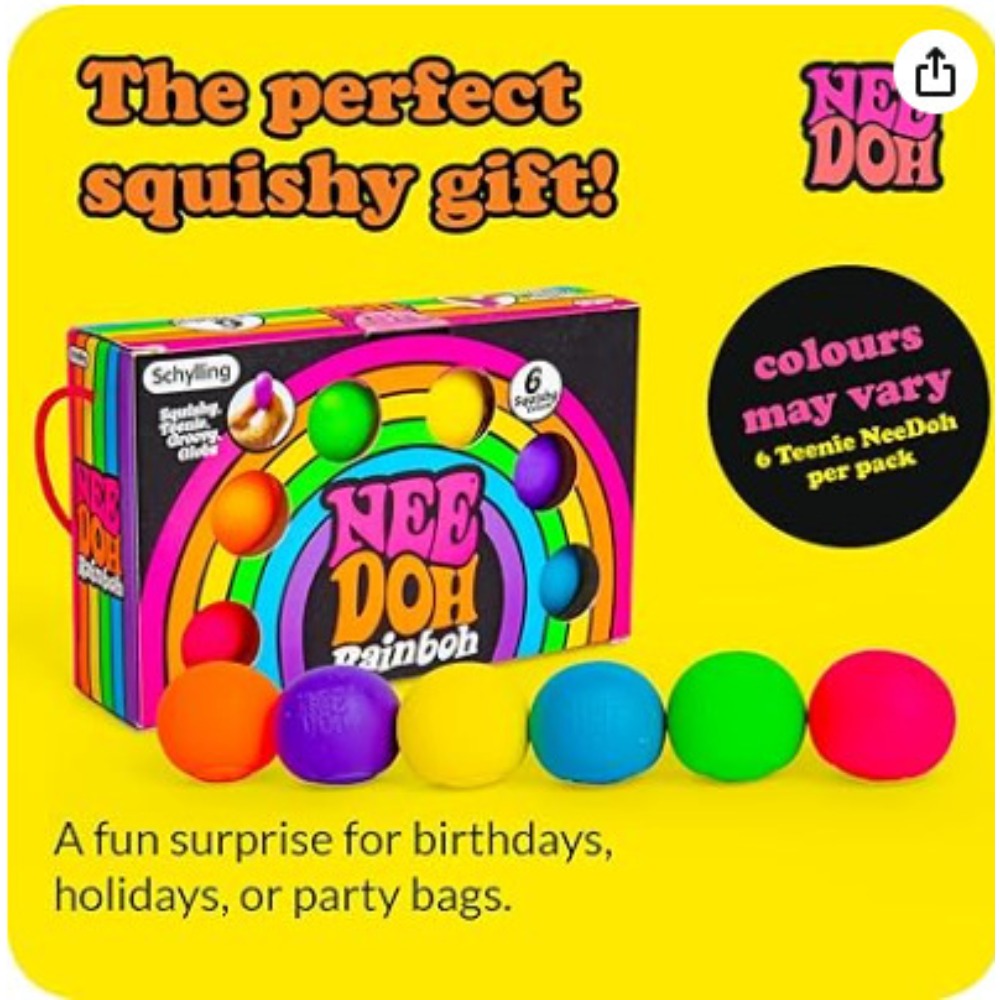 New Schylling Needoh Rainbow T – Mystery Box Blind Bag recenzja i cena