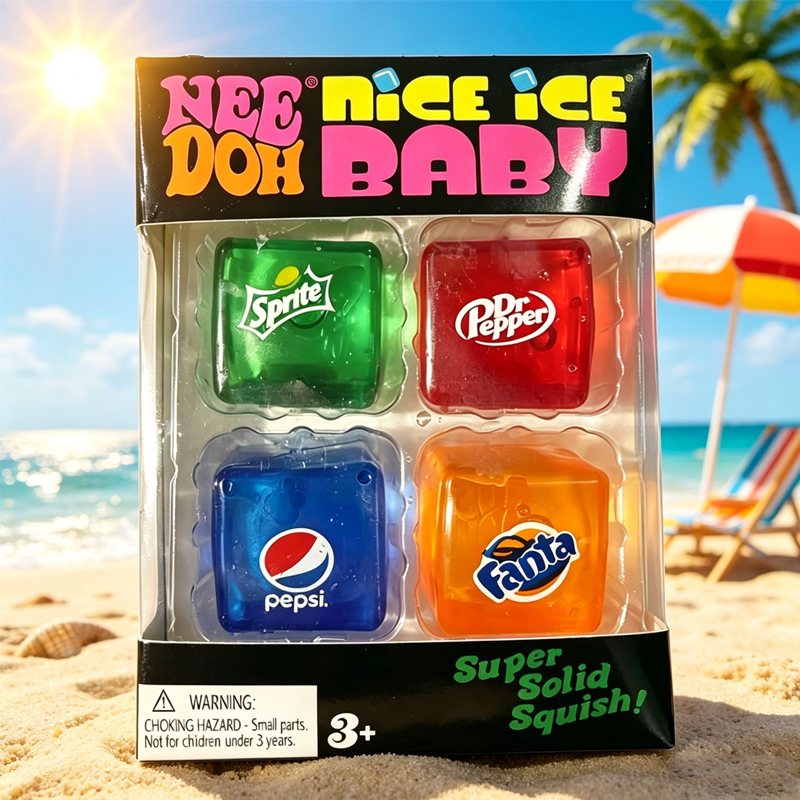 Squishy Schylling NeeDoh Nice  – Fidget Cube Original recenzja i cena