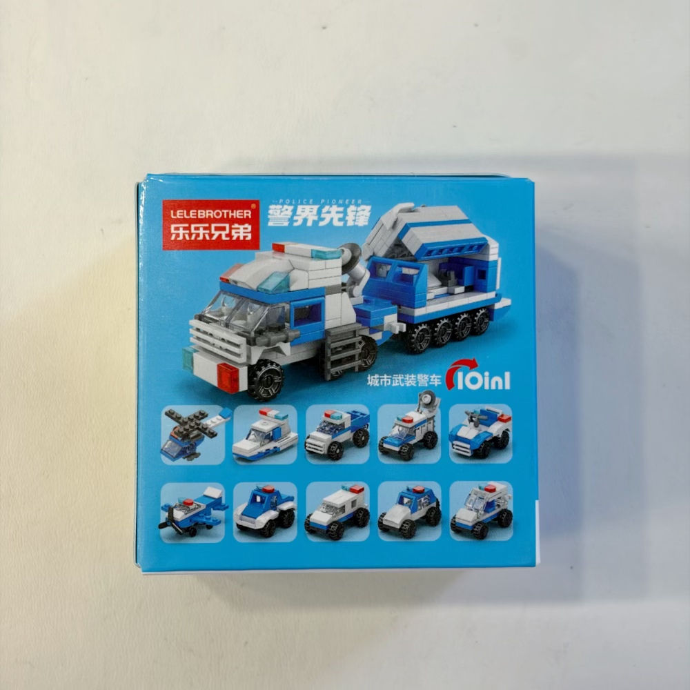 2-in-1 Police Helicopter Build – Building Block Mini recenzja i cena