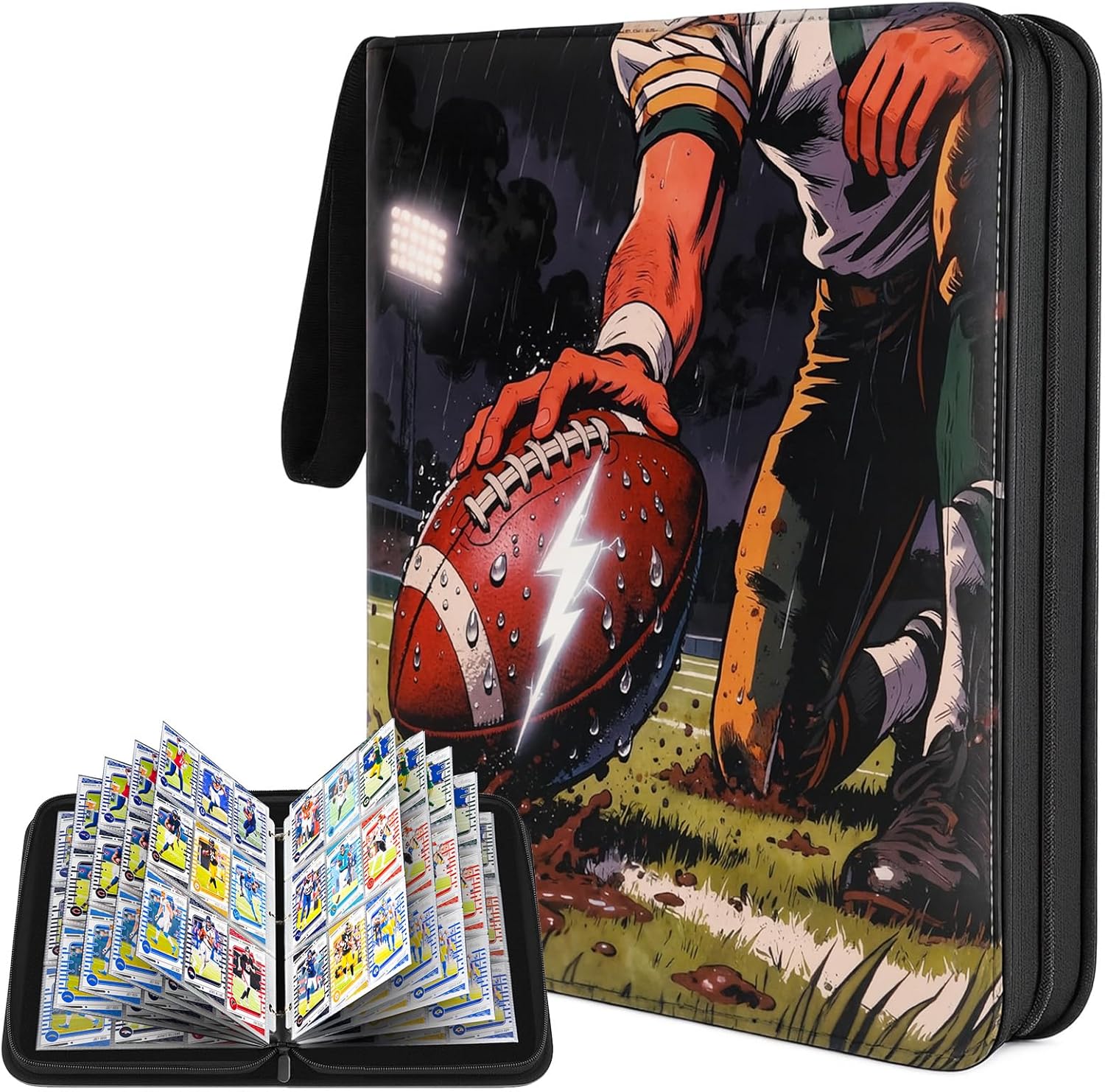 Football Card Binder 9-Pocket  – Trading Card Binder recenzja i cena