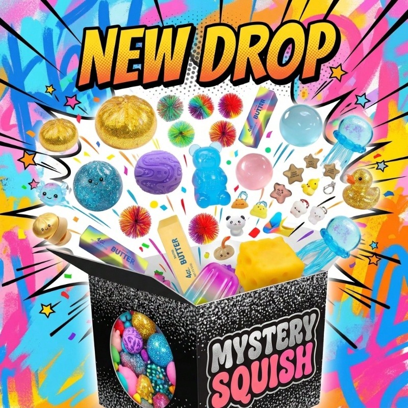 Squish Time Nee Doh Mystery Bl – Mystery Box Blind Bag recenzja i cena