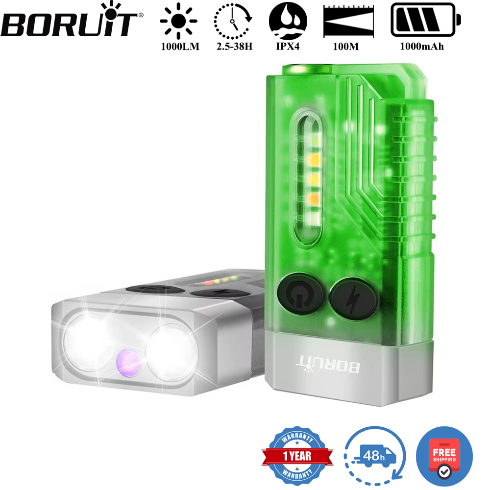 BORUiT V10 Keychain UV LED EDC – Fidget Cube Original recenzja i cena