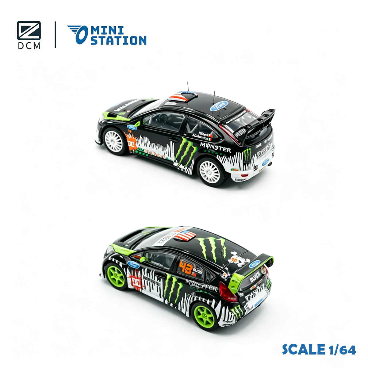 DCM × Mini Station 1:64 Ken Bl – Die Cast Car 1 64 recenzja i cena