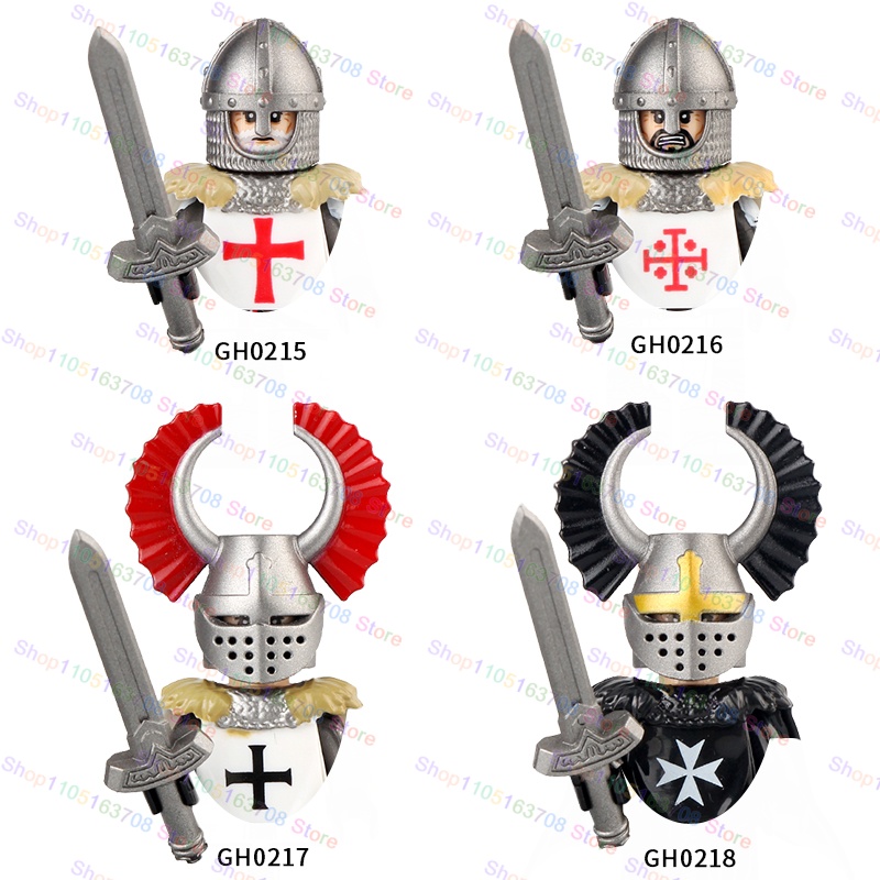 G0128 Moc Medieval Roman Centu – Lego Minifigure Holder recenzja i cena
