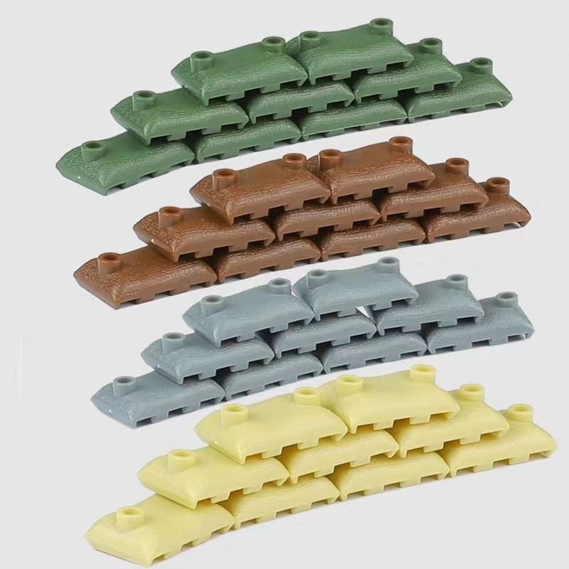 50PCS MOC Military Sandbag Bui – Lego Minifigure Holder recenzja i cena