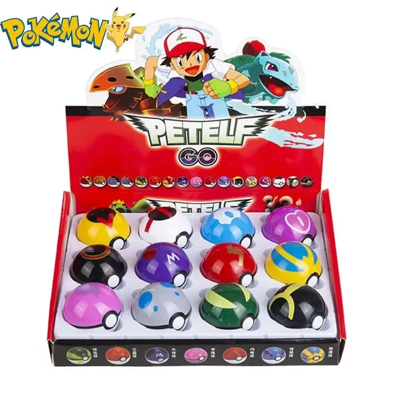 12Pcs Pokemon Figure Pokeball  – Vinyl Figure Blank recenzja i cena
