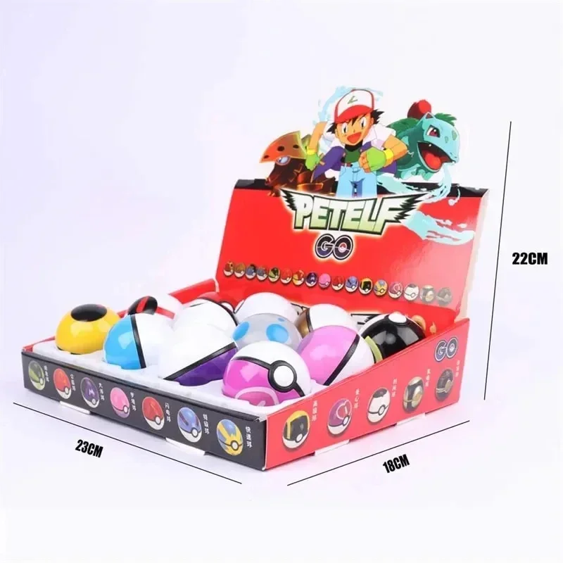 12Pcs Pokemon Figure Pokeball  – Vinyl Figure Blank recenzja i cena