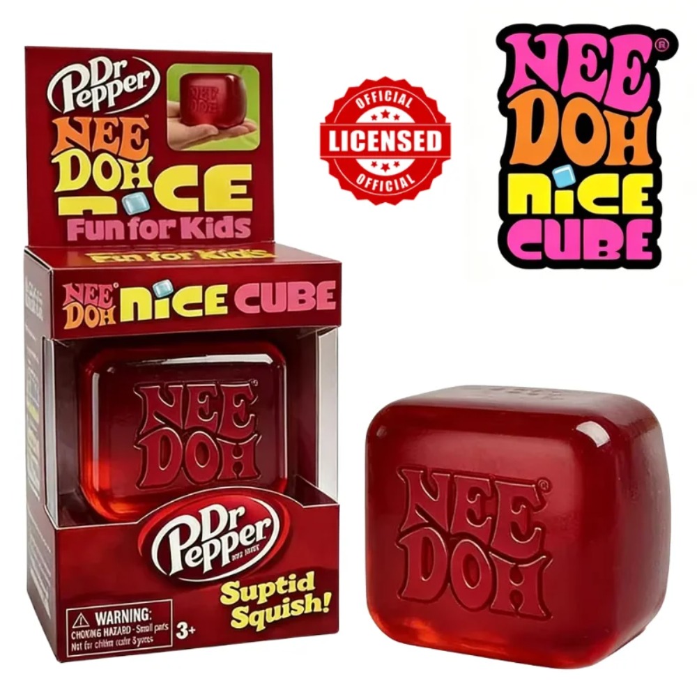 Dr Pepper x NeeDoh Nice Cube S – Fidget Cube Original recenzja i cena