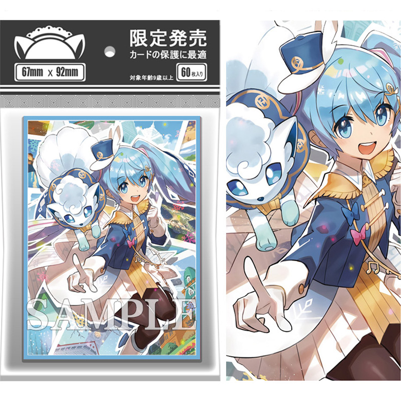 60Pcs/set Hatsune Miku Vulpix  – Card Penny Sleeve recenzja i cena