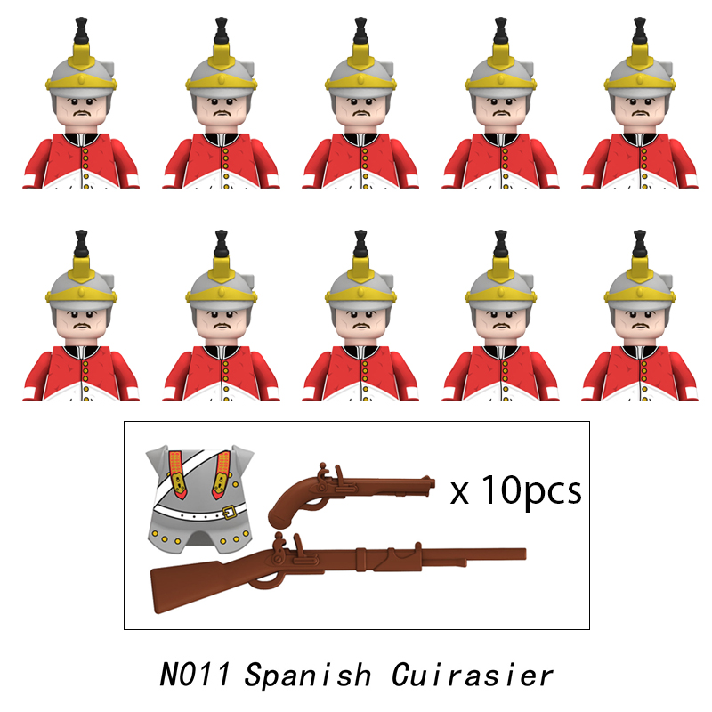 10pcs Napoleonic Wars Military – Lego Minifigure Holder recenzja i cena