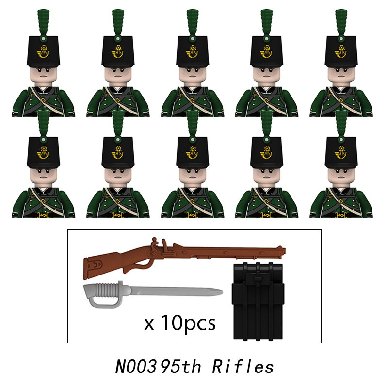 10pcs Napoleonic Wars Military – Lego Minifigure Holder recenzja i cena