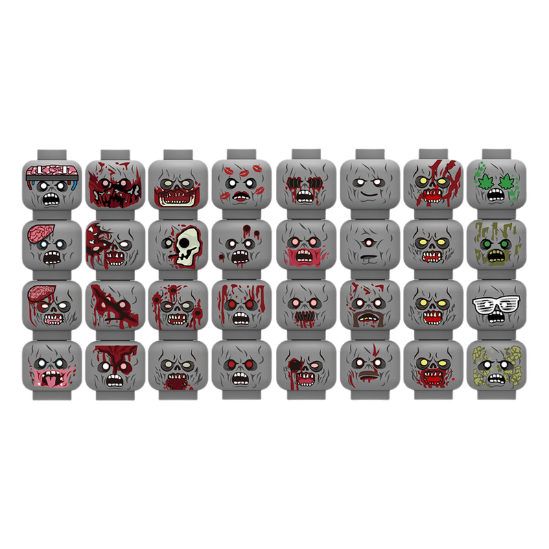 Injured Emotional Face Heads B – Lego Minifigure Holder recenzja i cena