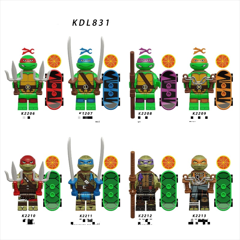 KDL831 cartoon series Teenage  – Building Block Mini recenzja i cena