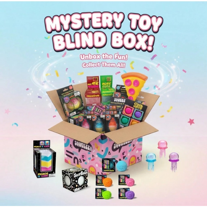 Cute Food & Ocean Squishy Blin – Mystery Box Blind Bag recenzja i cena