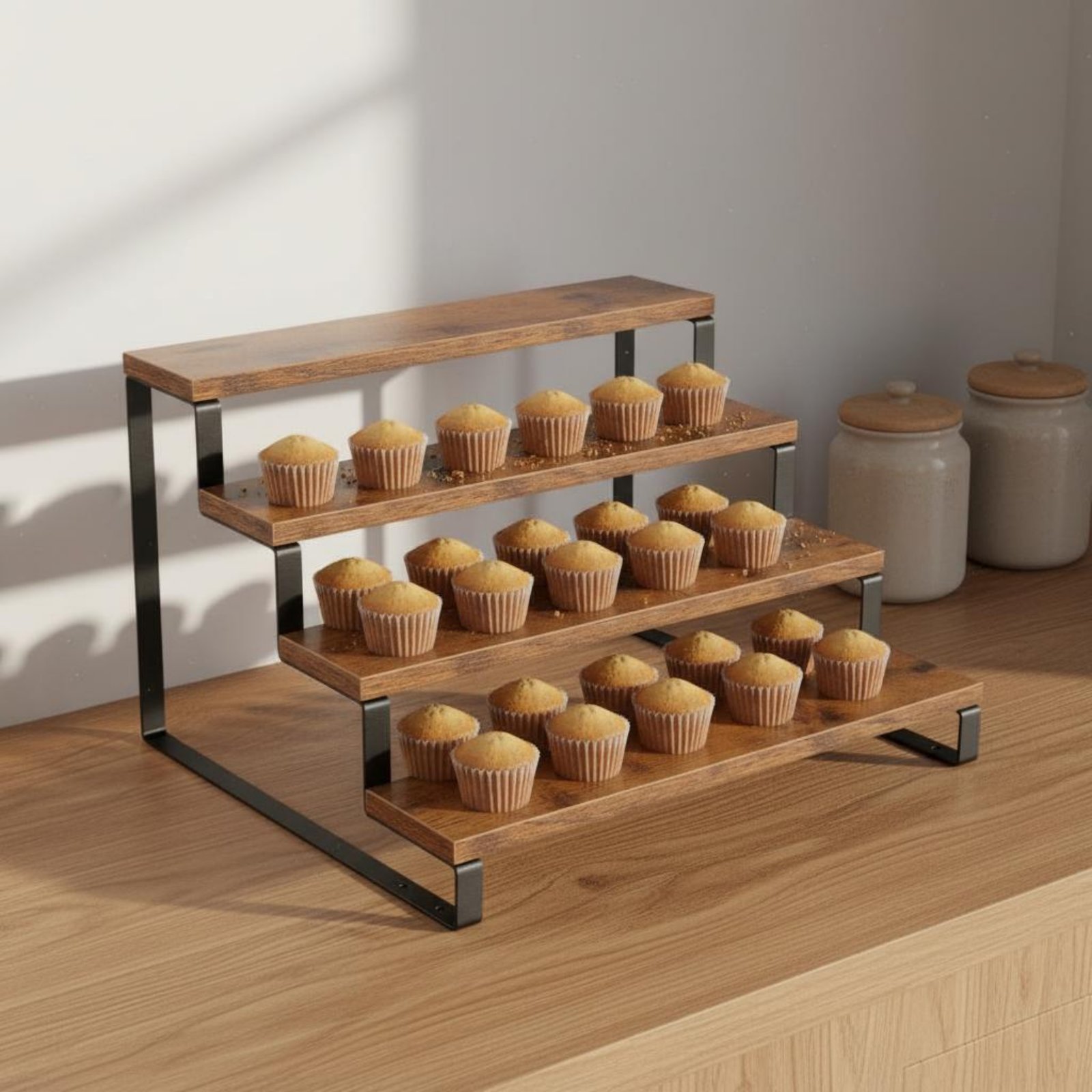 4 Tier Display Riser Space Sav – Display Risers Set recenzja i cena