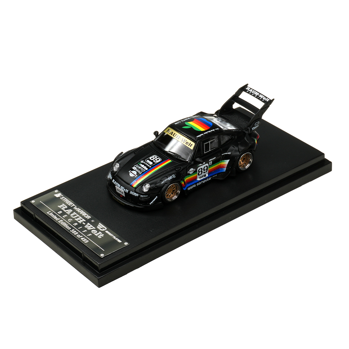 SW In Stock 1:64 RWB 993 Black – Die Cast Car 1 64 recenzja i cena